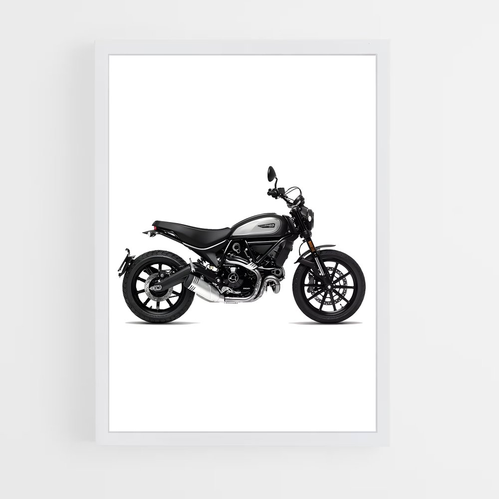 Poster Moto Évasion – affiche Ducati (vue 3)